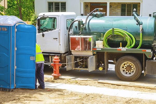 workers at Lincoln Porta Potty Rental